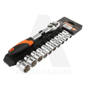 Dugókulcskészlet 1/2" 10-24mm 11r. KENDO