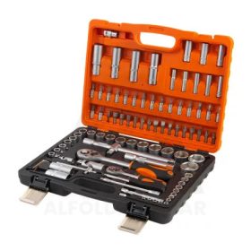 Dugókulcs+Bitkészlet 1/4"+1/2" 94r. KENDO