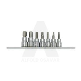 Imbusz Bit-dugókulcsfej klt. 3/8 HEX4-12mm 7db-os