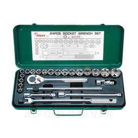 Dugókulcs készlet 1/2" 8-32mm 24db-os HANS