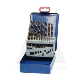 Fémfúró Készlet HSS- E Co 1-10/0,5mm 19db-os ME-10