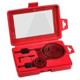 Körkivágó lyukfúró készlet 19-82mm 13db-os Berger