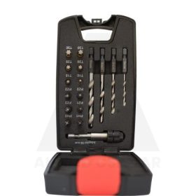 Bit/ Fúrókészlet E 6,3 - 17 db