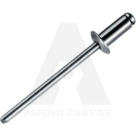 Popszegecs D-fejû 4x12mm Alu/acél