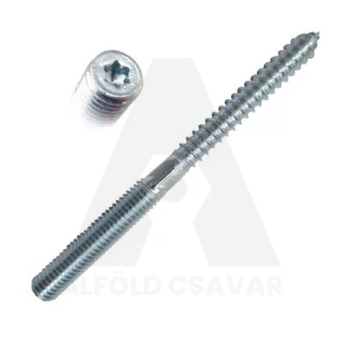 Fa-Fém Torx csavar 10x80 SW8
