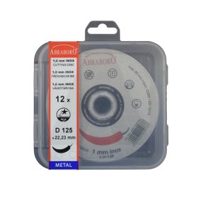 Vágókorong INOX Chili 125X1X22,23 - 12 db-os