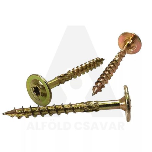 Ácsszerkezeti csavar 10x240/80 laposfejű peremes Torx