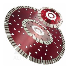 Gyémánttárcsa szegmenses TURBO 230x22 beton,tégla