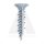 Ablaképítő csavar, lencsefejű KH. 4,1x30 tűhegyű