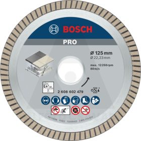 Vágókorong gyémánt csempe 125  mm  BOSCH 2db