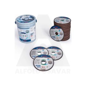 Vágókorong INOX 125/1mm Bosch 100db-os csomag