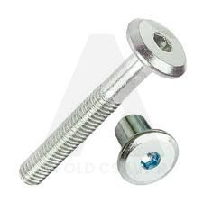 Bútorösszehúzó csavar M6x50 14mm lapos fej 4.8 HEX