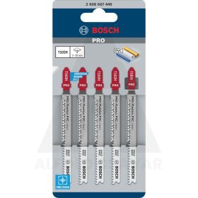 Szúrófűrészlap dekopír T102H PVC Bosch 5db