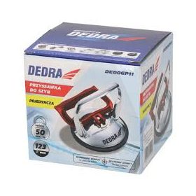 Tapadókorong üveghez szimpla 123mm/max.50kg Dedra