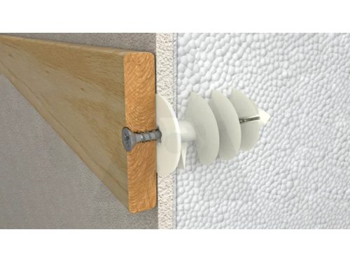 Műanyag dübel polisztirol 27x75mm ESP Koelner