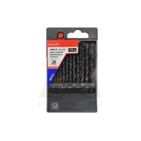 Fémfúró Készlet HSS-R 1,5-6,5x0,5mm 13db-os DIN338