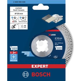 Vágókorong gyémánt csempe 125mm M14 X-Lock Bosch