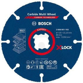 Vágókorong multi carbide 125mm M14 X-Lock Bosch