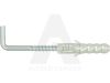 10x50mm Állványrögzítő csavar+tipli kampós 4db-os