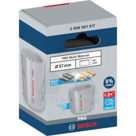 Körkivágó lyukfúró 57mm HSSE Bosch