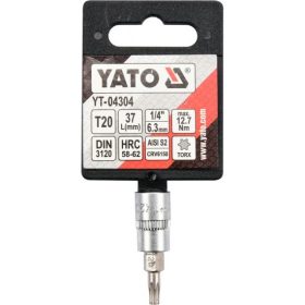 BIT dugókulcs Torx 1/4" T20 CrV  YATO