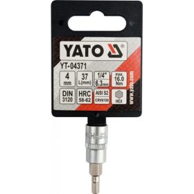 BIT dugókulcs Imbusz 1/4" H4 CrV  YATO