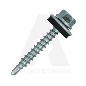 Önfúró tetőcsavar HLF +EPDM 4,8x35 fához Galv. hor