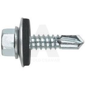 Önfúró Fűzőcsavar HLF +EPDM 4,8x19 Galv. horg.