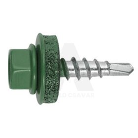 Önfúró Fűzőcsavar HLF +EPDM 4,8x19 (RAL6005)