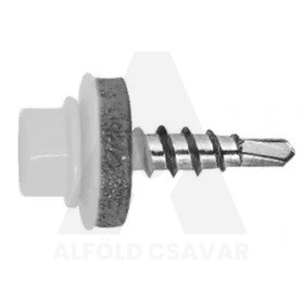 Önfúró Fűzőcsavar HLF +EPDM 4,8x19 (RAL9003)