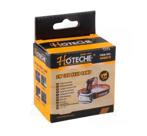 Fejlámpa 100 Lm 2W COB ledes Hoteche