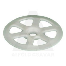 Szigetelés rögzítő tányér 60mm fa és fémszerk.hez