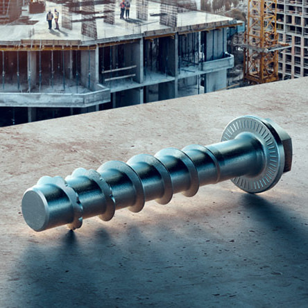 Betoncsavar 7,5x75 HLF peremes fejjel