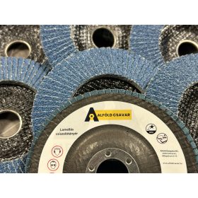 Sajátlogós Lam Csisz Korong INOX 125x22 P40