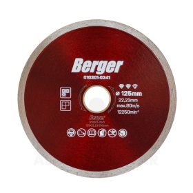 Gyémánttárcsa csempevágó 125x22.23/SH5mm BERGER
