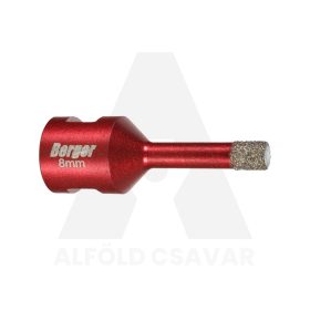 Gyémánt koronafúró 8x63xSH10mm/M14 Berger