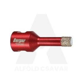 Gyémánt koronafúró 10x63xSH10mm/M14 Berger