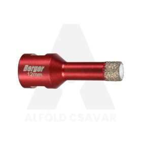 Gyémánt koronafúró 12x63xSH10mm/M14 Berger