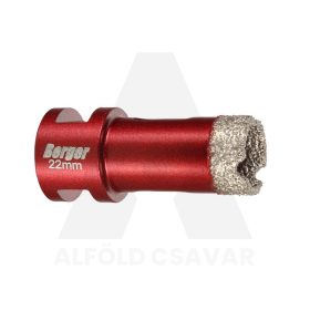 Gyémánt koronafúró 22x60xSH10mm/M14 Berger