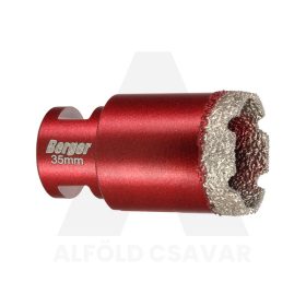 Gyémánt koronafúró 35x60xSH10mm/M14 Berger