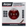 Gyémánttárcsa szegmenses 400x25.4/SH8mm BERGER