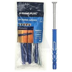 8x120mm nagytelj. nejlon tokrögzítő Torx T30/6db