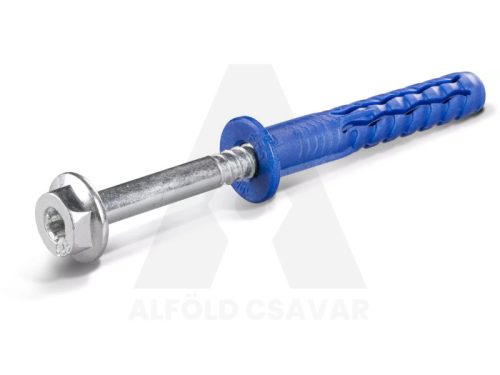 10x120mm FFS Tokrögzítő dübel rövid HLF+Torx40/4db