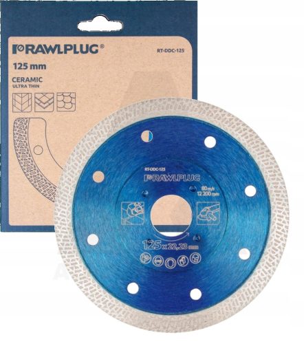 Vágókorong Gyémánt 125mm kerámia/cserép