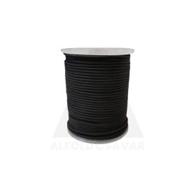 Kötél fonatolt PP 5mm fekete