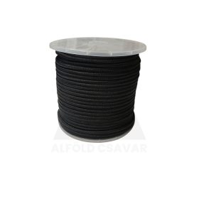 Kötél fonatolt PP 8mm fekete