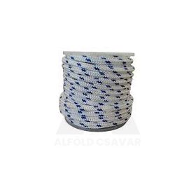 Kötél fonatolt PP 20mm fehér/kék