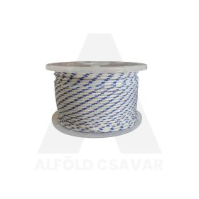 Kötél fonatolt PP 3mm fehér/kék