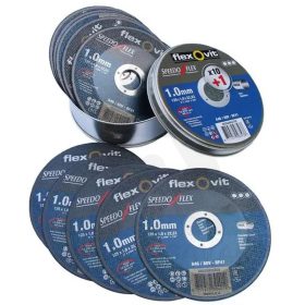 Vágókorong fém/inox 125x1 Flexovit speedoflex/11db