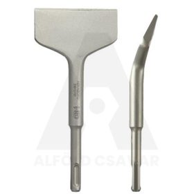 Szélesvésõ hajlított SDS + 165x75mm